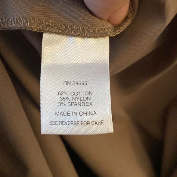 NWT New Pendleton Tan Taupe Stretch Skirt Size 12 - Picture 10 of 10